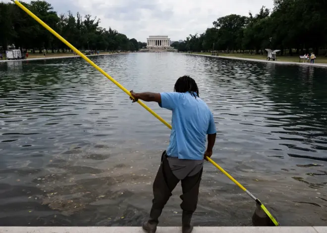 Shocker! Government Docs Show Trump’s Reflecting Pool Vandalism Claims Are Total B.S.