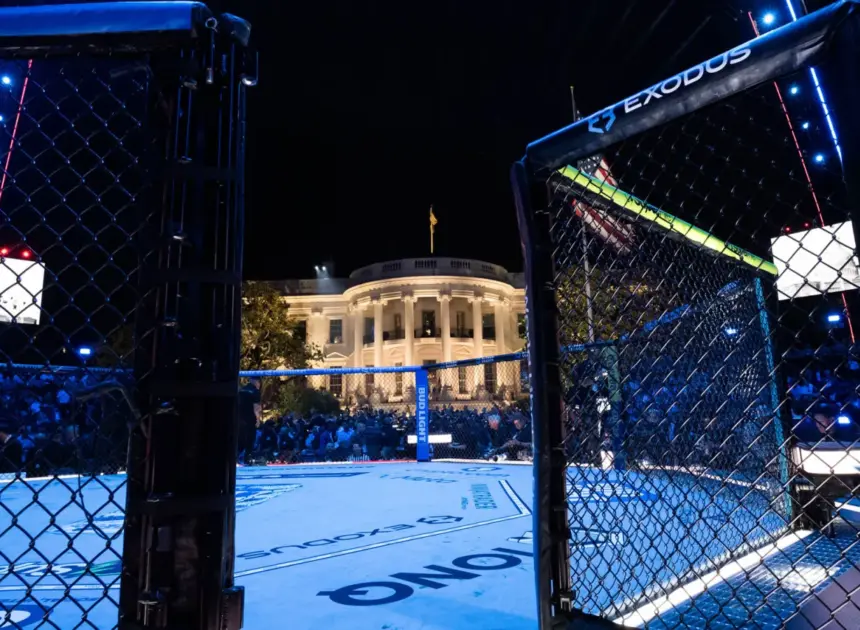 The White House UFC Fight Was Donald Trump’s All-American Dream