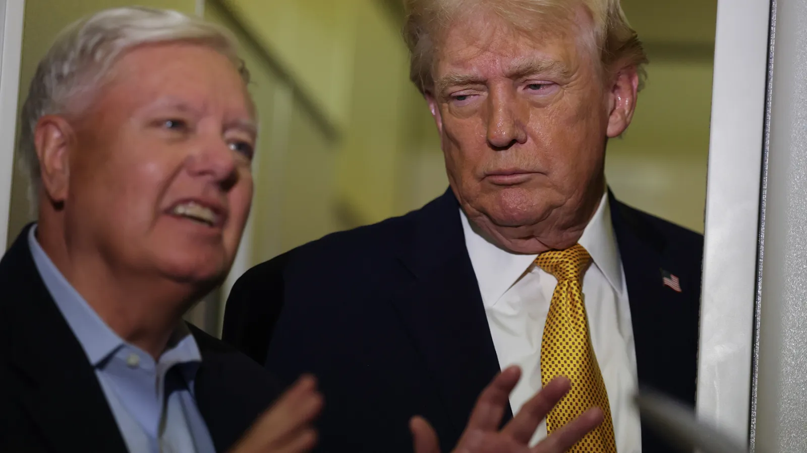 Trump Dings Lindsey Graham for Briefly Opposing Him Over Jan. 6