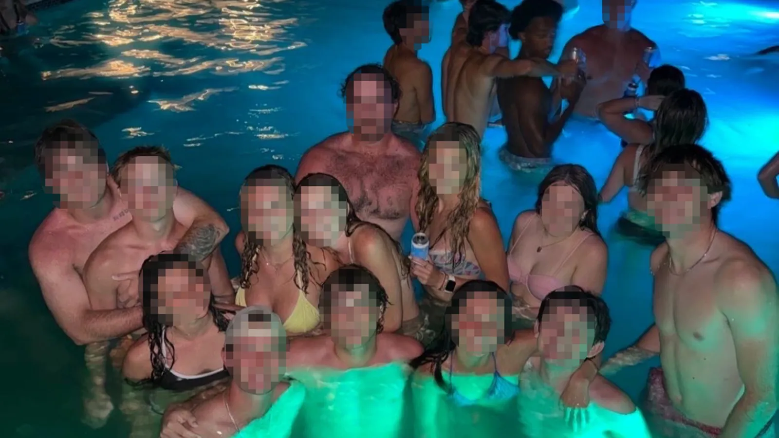 A Photo of Nolan Wells at a Pool Party Went Viral. It’s Not From July 4
