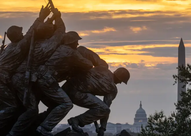 Trump Fantasizes About Dipping Iwo Jima Memorial in Gold